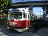 San Francisco E-Embarcadero Steetcar med motorvogn 1009 nær Embarcadero & Stockton (2016)