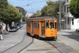 San Francisco F-Market & Wharves med motorvogn 1815 ved 17th & Castro (2010)