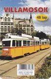 Spillekort: Budapest sporvognslinje 2 med motorvogn 3868 ved Kossuth Lajos tér M (2014)