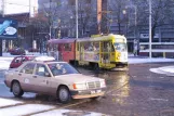 Stettin sporvognslinje 12 med ledvogn 612 på Plac Rodła (2003)