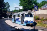 Stockholm Djurgårdslinjen 7N med motorvogn 754 ved Waldemarsudde (2005)