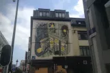 Tegning: Bruxelles på Rue du Midi/Zuid (2017)