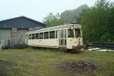 Thuin motorvogn 9063 udenfor Tramway Historique Lobbes-Thuin (2014)