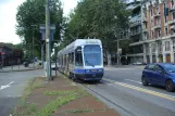 Torino ekstralinje 3 med ledvogn 5044 på Corso Regina Margherita (2016)