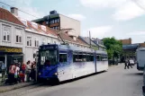 Trondheim sporvognslinje 9, Gråkallbanen med ledvogn 93 ved St. Olavs gate (2005)