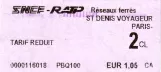 Voksenbillet: St Denis Voyageur Paris
 (2007)