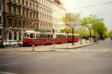 Wien sporvognslinje 43  ved Landesgerichtsstr. (2001)