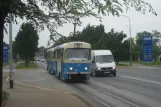 Zagreb sporvognslinje 4 med motorvogn 431 nær Ravnice (2008)