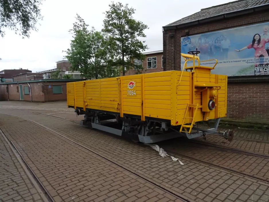 Amsterdam godsvogn 7064 på Electrische Museumtramlijn (2022)
