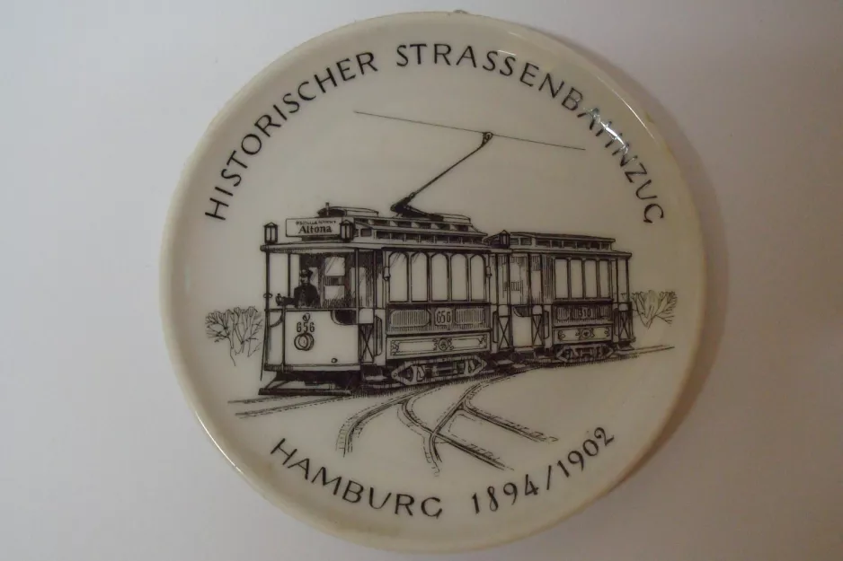 Askebæger: Schönberger Strand museumslinje med motorvogn 656 på Museumsbahnen (1981)