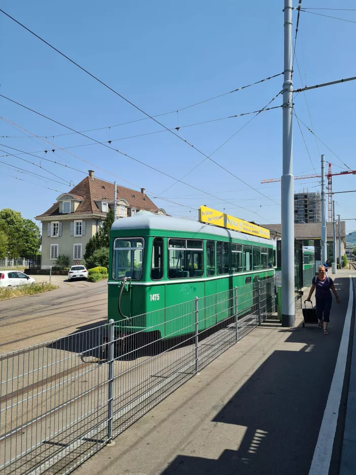 Basel bivogn 1475 foran Tram-Museum Basel (2022)