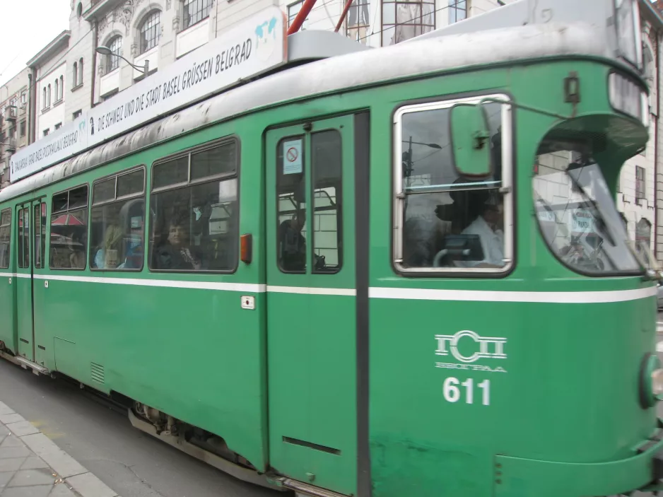 Beograd ledvogn 611 ved RK Beograđanka (2016)