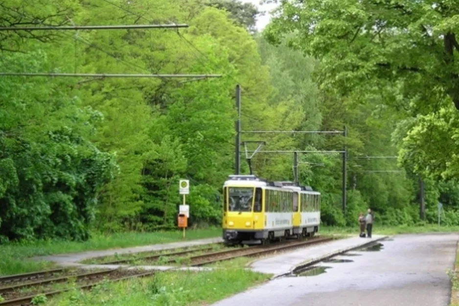 Berlin sporvognslinje 68 ved Strandbad Grünau (2006)