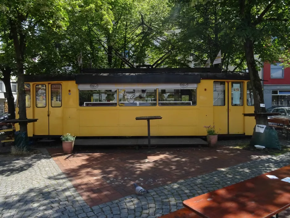 Bielefeld motorvogn på Siegfriedplatz (2022)