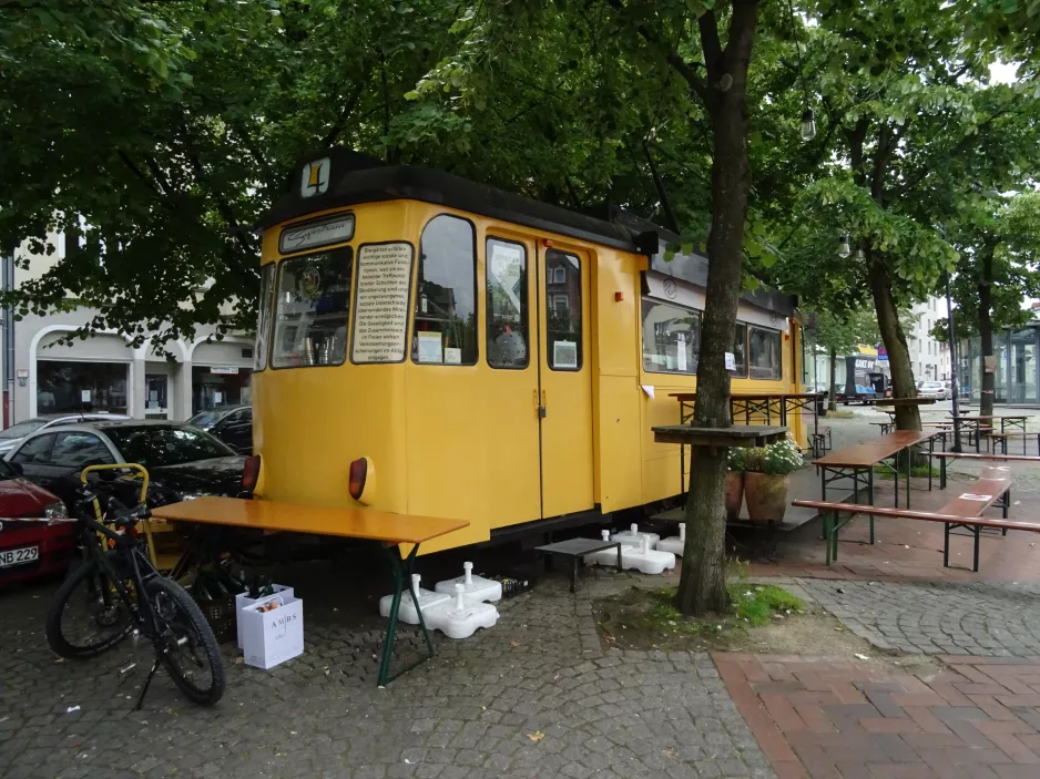 Bielefeld motorvogn på Siegfriedplatz, Supertram (2020)