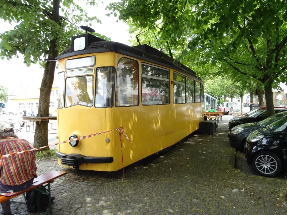 Bielefeld motorvogn, siden Siegfriedplatz (2020)