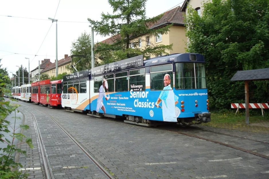 Braunschweig ledvogn 7551 ved Helmstedter Str. (2008)