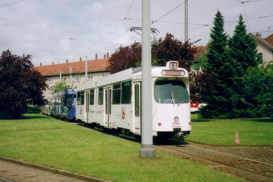 Braunschweig ledvogn 7751 ved Helmstedter Str. (2006)