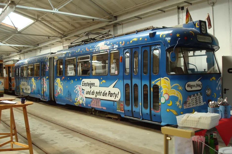 Bremen ledvogn 3442 på Das Depot (2015)