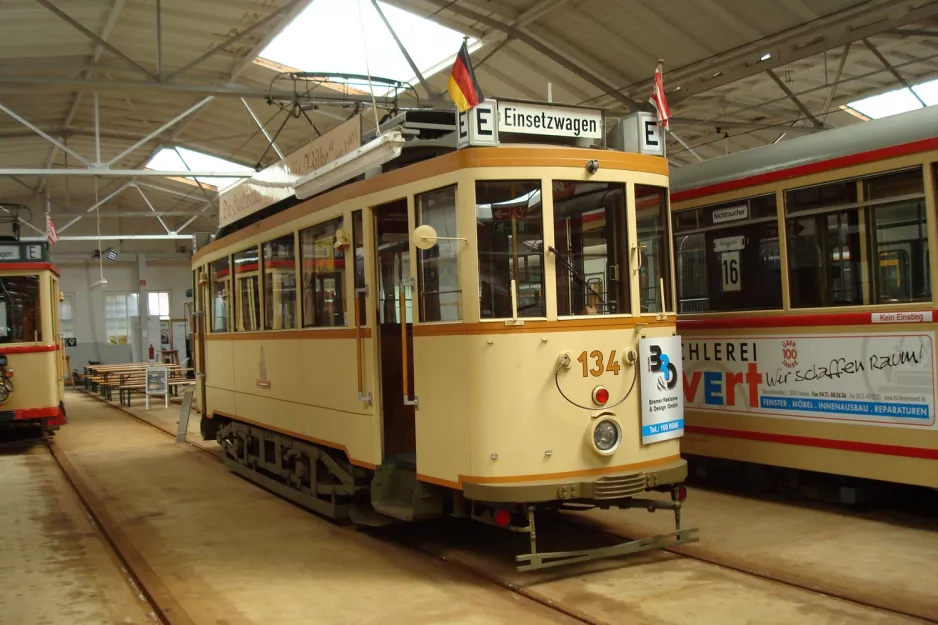 Bremen motorvogn 134 på Das Depot (2013)