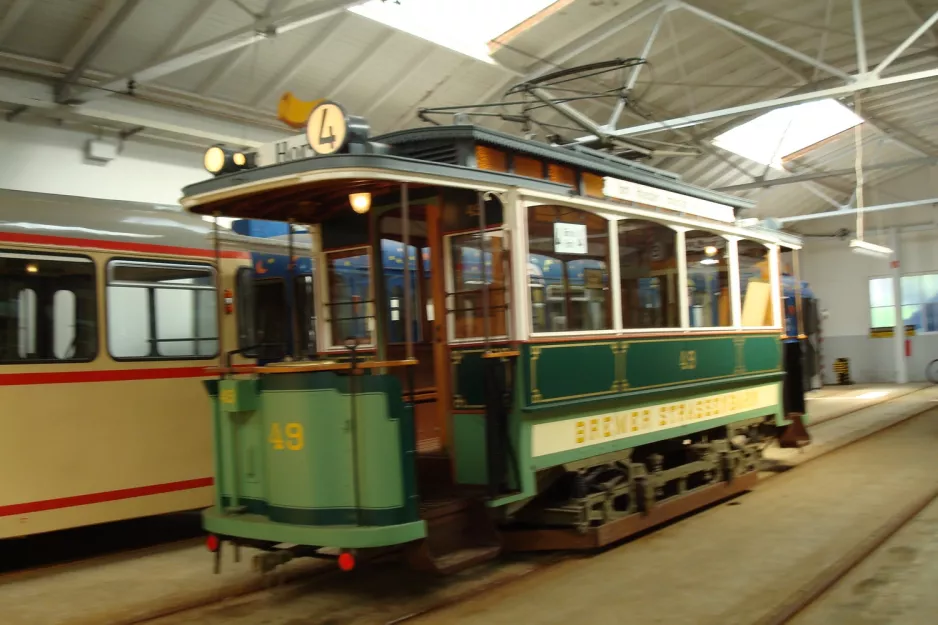 Bremen motorvogn 49 "Grüne Minna" på Das Depot (2011)