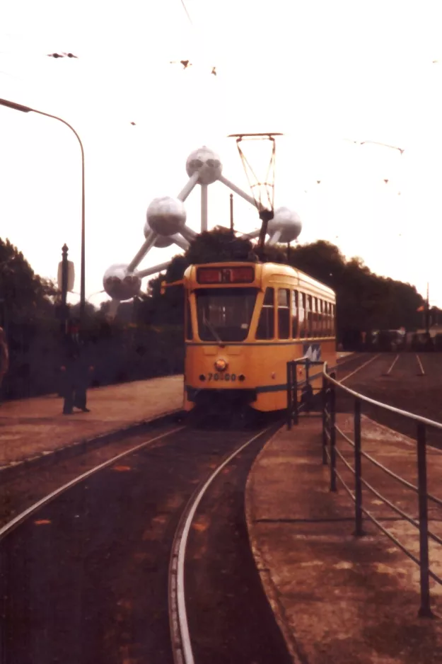 Bruxelles motorvogn 7000 ved Heizel/Heysel (1981)