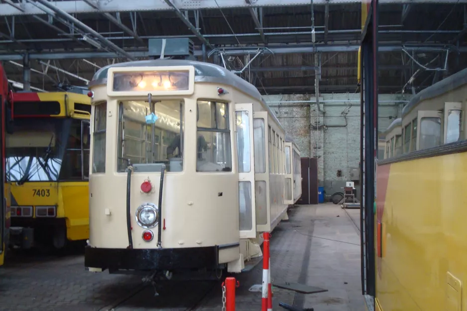 Charleroi museumsvogn inde i Depot Anderlues (2014)