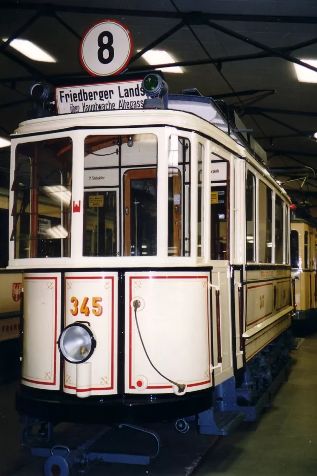 Frankfurt am Main motorvogn 345 i Verkehrsmuseum (2003)