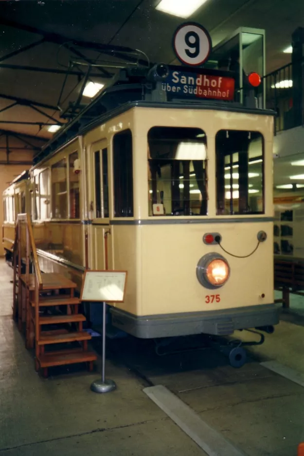 Frankfurt am Main motorvogn 375 i Verkehrsmuseum (2000)