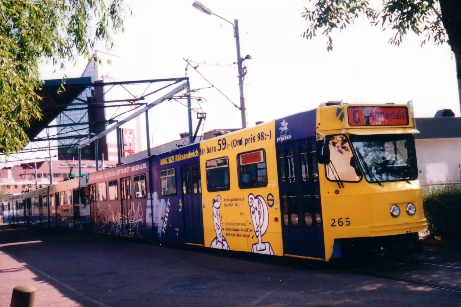 Gøteborg ledvogn 265 ved Rantorget (1995)