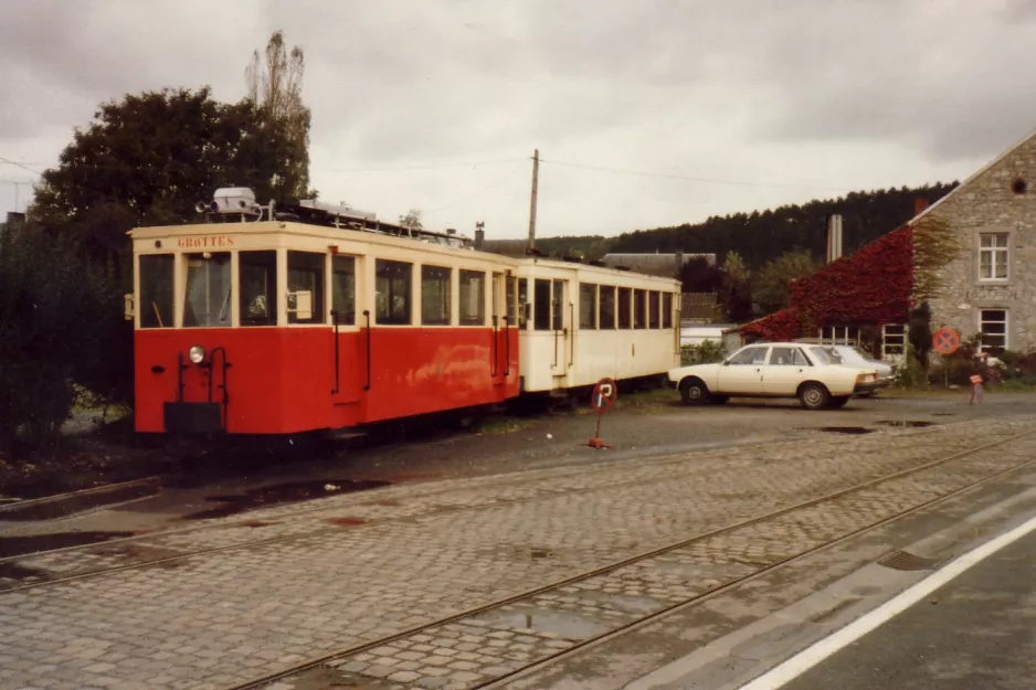 Han-sur-Lesse Grotte de Han med motorvogn ART 90 ved Han-sur-Lesse (1981)