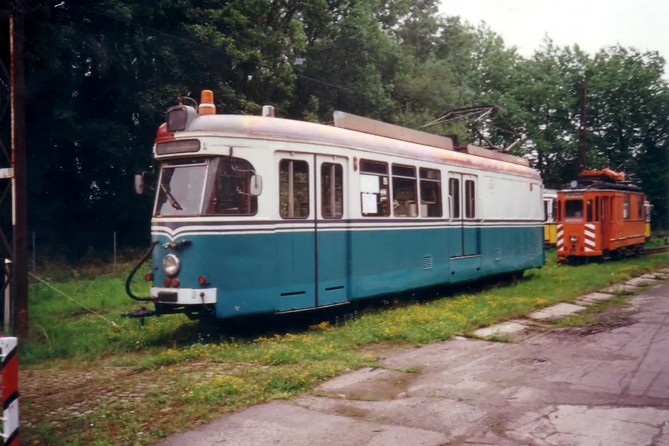 Hannover arbejdsvogn 904 foran Straßenbahn-Museum (2000)