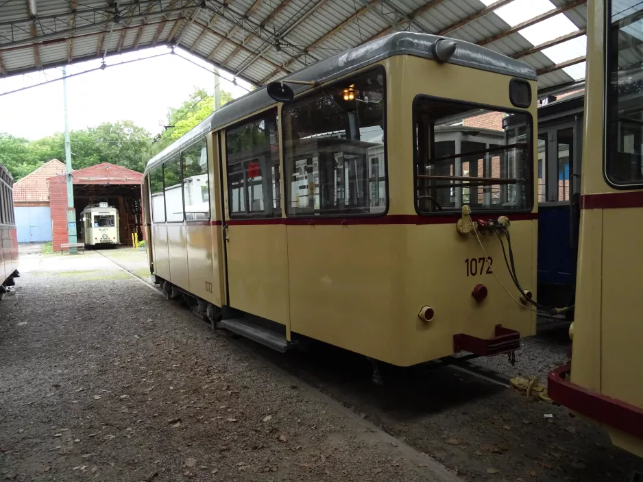 Hannover bivogn 1072 inde i Straßenbahn-Museum (2020)