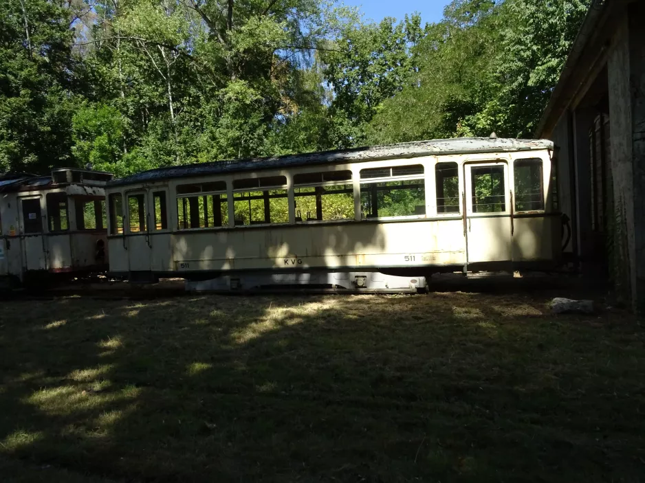 Hannover bivogn 511 udenfor Straßenbahn-Museum (2022)