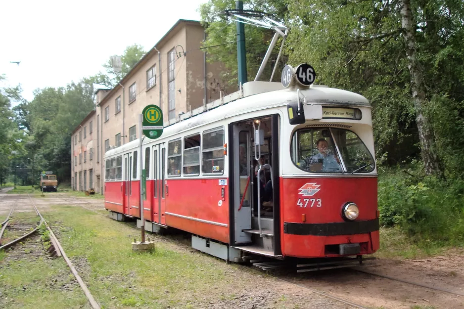 Hannover Hohenfelser Wald med ledvogn 4773 ved Hohenfelser Mitte (2016)