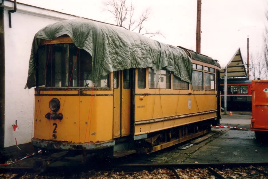 Hannover motorvogn 2 på Straßenbahn-Museum (2004)