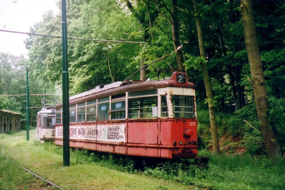 Hannover motorvogn 3571 udenfor Straßenbahn-Museum (2006)