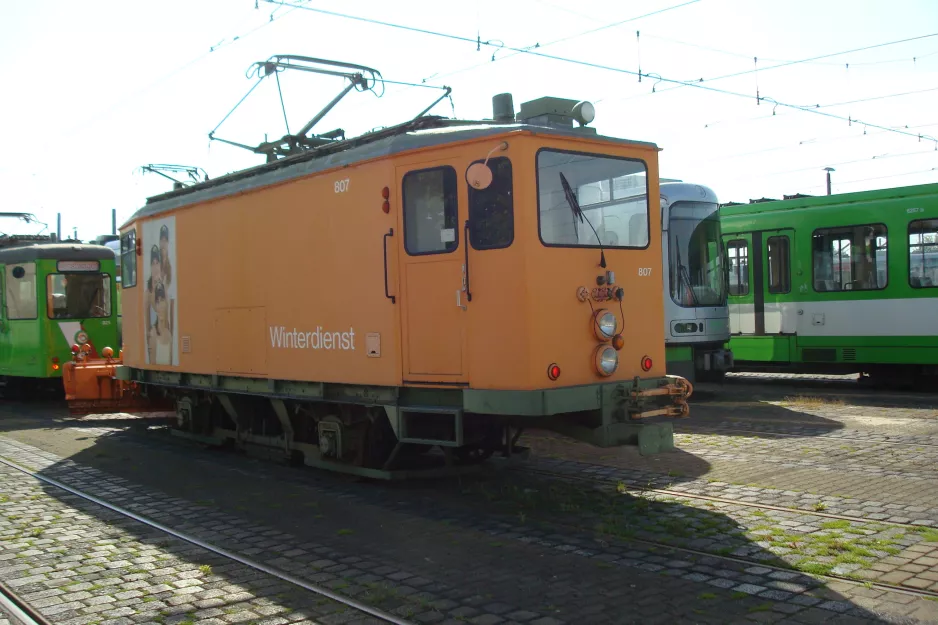 Hannover sneplov 807 ved Döhren / Betriebshof (2014)