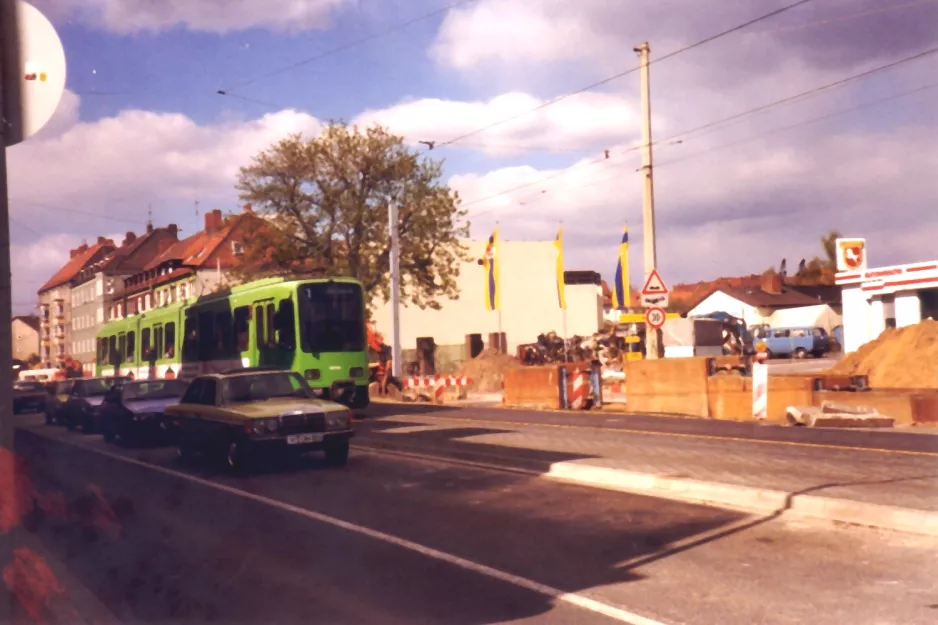 Hannover sporvognslinje 1  nær Peiner Str. (1990)