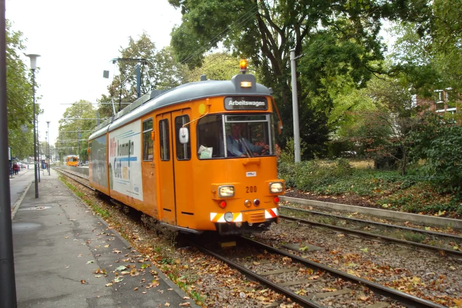 Heidelberg slibevogn 200 tæt på Stadtwerke (2009)