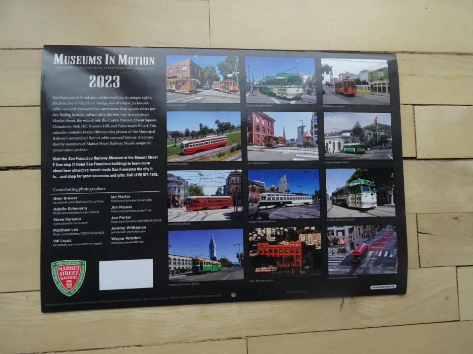 Kalender: Museums In Motion
(2023)