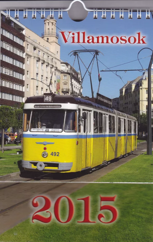 Kalender: Villamosok 2015 (2012)