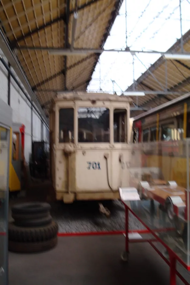 Liège bivogn 701 i Musée des Transports en Commun (2010)