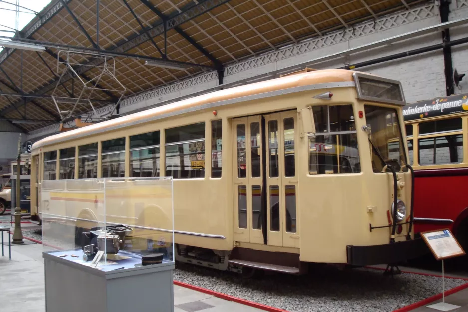 Liège motorvogn 10063 i Musée des Transports en Commun (2010)