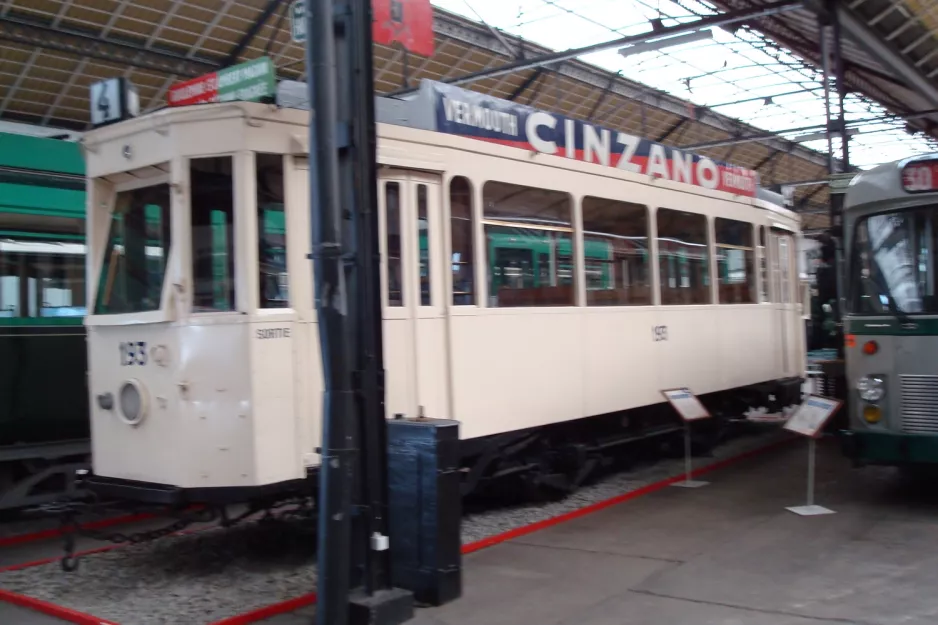 Liège motorvogn 193 i Musée des Transports en Commun (2010)