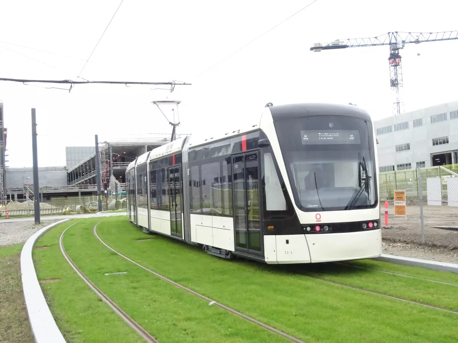 Odense lavgulvsledvogn 11 "Hjemkomsten" nær SDU Syd / Hospital Nord (2021)