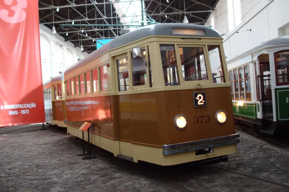 Porto motorvogn 373 i Museu do Carro Eléctrico (2008)