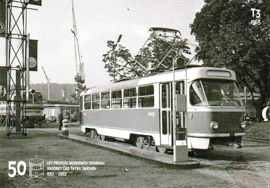 Postkort: 50 Let provozu moderních tramvají
(1965)