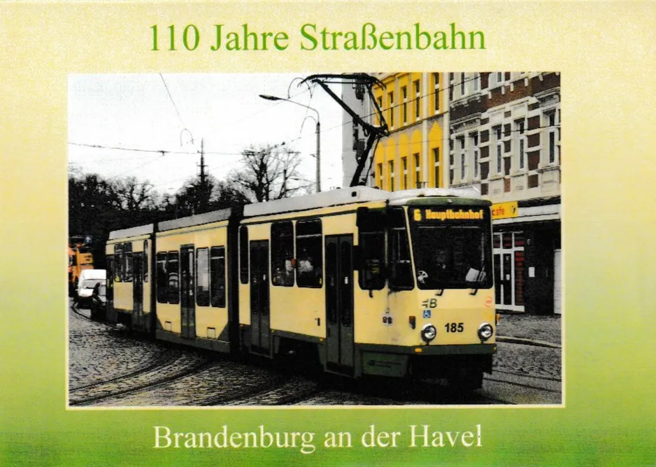 Postkort: Brandenburg an der Havel, forsiden (2007)