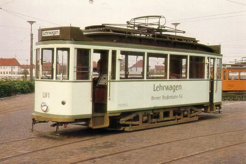 Postkort: Bremen ved BSAG - Zentrum (1967)